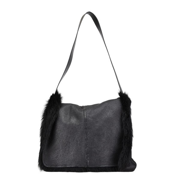 Gucci Handbags - Gucci reversible one shoulder bag black mink